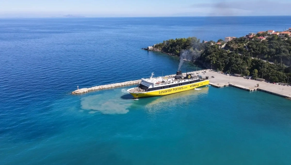 Poros port Kefalonia