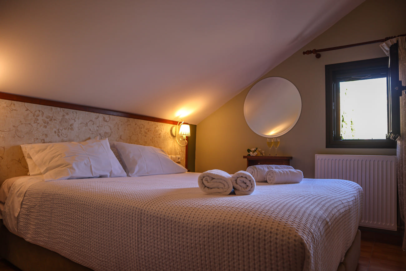 First bedroom image of Villa Harmony in Lourdata, Kefalonia