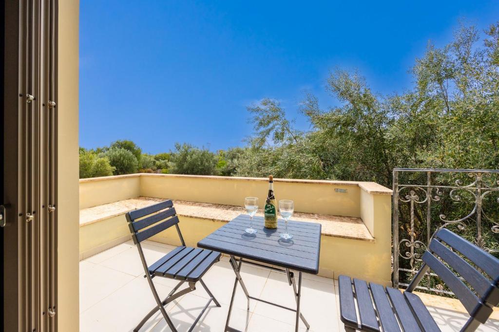 Balcony of Pomegranate Tree Villa at Katelios, Kefalonia