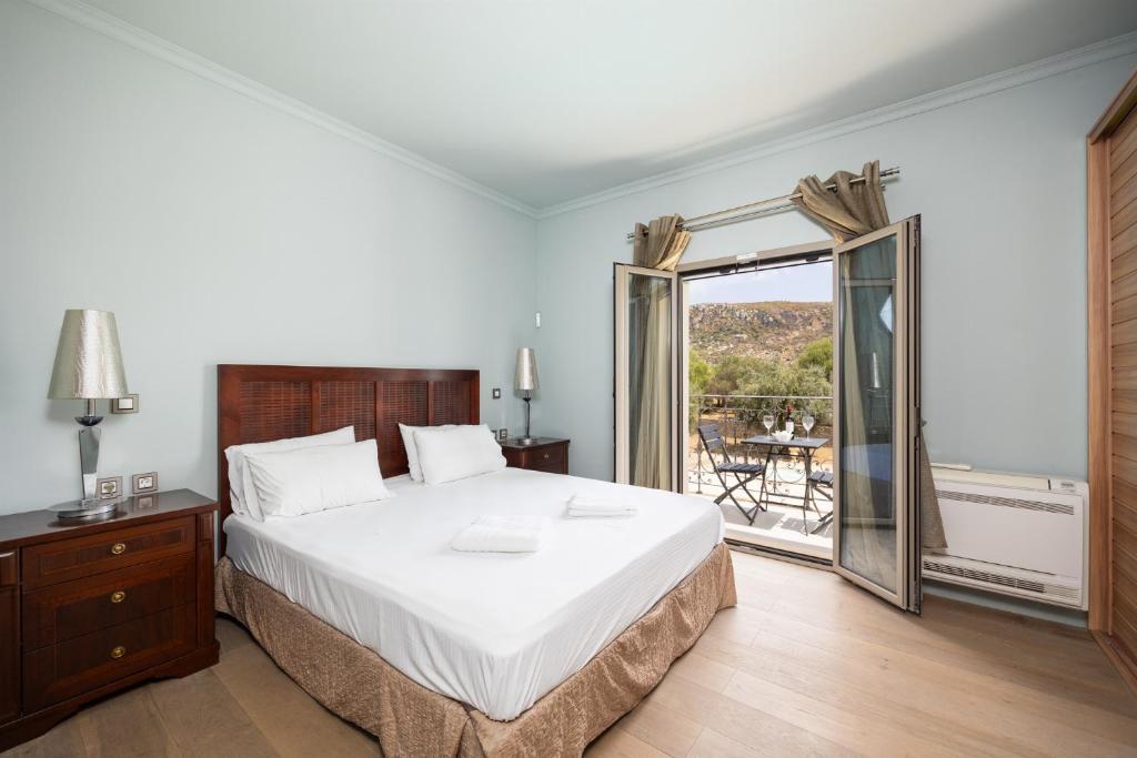 Bedroom of Pomegranate Tree Villa at Katelios, Kefalonia